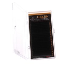 하나 골드 실크 래쉬 인조 속눈썹 0.15 x 9 mm, 블랙(JC), 1개