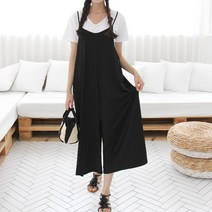 봉봉스토리 차르륵와이드 임부 점프수트 세트