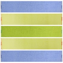 송월타월 포모스 심플 스포츠타월, 랜덤발송, 5개