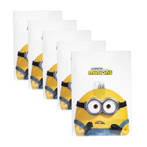 미니언즈 인덱스 화일, 화이트, 5개