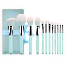 OON 트렌디 12종 브러쉬 + 파우치 세트, 민트, 1세트