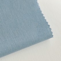 코튼빌 리브레 무지 대폭 린넨원단 11수 2p, 블루그레이
