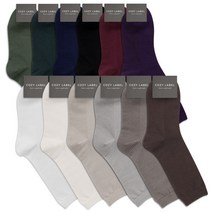 코지라벨 골지 데일리 장목양말 12켤레