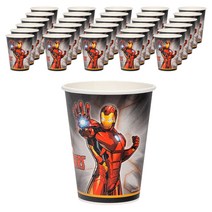 마블 어벤져스 아이언맨 오리지널 종이 파티컵 290ml, 50개입, 1개