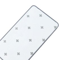 삼바텍 퓨어 크로스 PVC 다용도 주방매트, 화이트