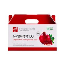 [석류말린것] 맑은농장 NFC착즙 유기농 석류100 건강즙, 30개, 70ml