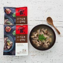 견우푸드궁 고기듬뿍 갈비탕, 600g, 2개