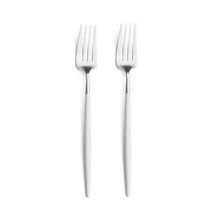 큐티폴 고아 디너 포크, 화이트, 2개