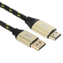 넥시 4K DP TO HDMI 1.2ver Fine Gold 메탈 최고급형 케이블 NX981, 1개, 5m