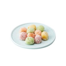 경덕진 영청 상운 조각 화과 다식 접시, 1개