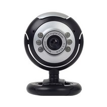 큐닉스 LED램프 마이크내장 화상카메라 WEBCAM 2020