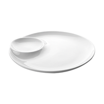 더블 라운드 플레이트 접시 548