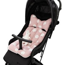 꿈두부 아기 유모차 라이너, 몰랑몰랑 핑크