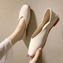 올나인 사이드 트임 심플 단화