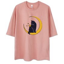 벤힛 루나 오버핏 빅사이즈 반팔 티셔츠