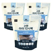 쁘띠구르망 순한 아이다시팩 70g, 3개