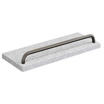 바스앤바스 인조대리석 욕실 일자선반 300 BB-113W, WHITE, 1개