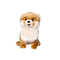 위드펫 리얼 강아지 인형 포메라니안, 26cm, 화이트 외