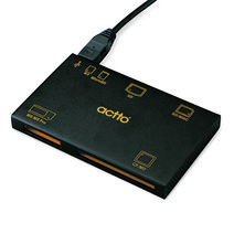요이치 USB 3.0 SD카드 리더기, YG-CR300, 블랙