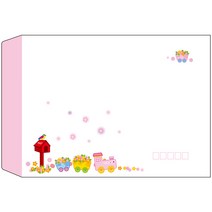 가꿈미디어 칼라대봉투 핑크, A4, 50개