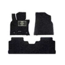 에코원 3p 확장형 컬쿠션 카매트 1열 + 2열 블랙, 현대, 아반떼 AD(2015년09월~ / 1열 + 2열), 현대