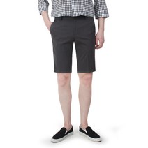 다꾸앙 남성용 여름 매일 애용 스판 슬랙스 반바지 B06D2_ph1501