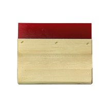지디큐팩토리 실크스크린 스퀴지 고급형 연질 빨간색 20cm, 1개