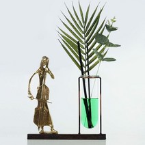 이앤 황동 인테리어 디퓨저 오일 2p + 리드스틱 5p + 야자잎 + 유칼립투스잎 패키지 세트, 썬샤인그린머스크