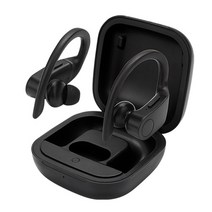 코시 스포츠 귀걸이형 블루투스 이어폰, EP3482BTW, 블랙