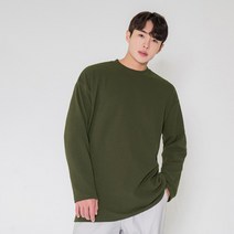 빅사이즈클럽 남성용 CRAMP 데일리 긴팔 티셔츠