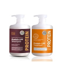 박준뷰티랩 프로틴 LPP 샴푸 1000ml   단백질 LPP 트리트먼트 1000ml, 1세트