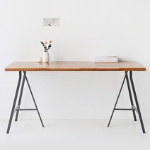 마켓비 TANG 원목테이블상판 150x75 아카시아, 혼합색상