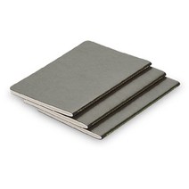 LAMY 페이퍼 부클릿 노트 B6 LM B6BKL A6GY, 그레이, 3개