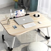 엠지 USB 노트북테이블 + 선풍기 + 라이트, 아카시아