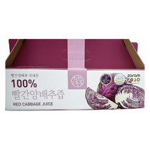 착한톡톡 빨간양배추즙, 30개, 80ml