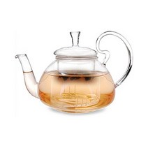 램프 유리필터 티포트 티팟, 400ml, 1개