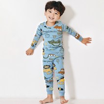 유니프랜드 아동용 붕붕카 30수 후라이스 9부 실내복 상하 세트