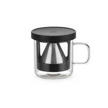 사마글라스 머그형 스텐필터 핸드드립 세트 FT008, 혼합색상, 1세트