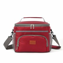 조이풀 보온보냉 아이스백 15L, 레드