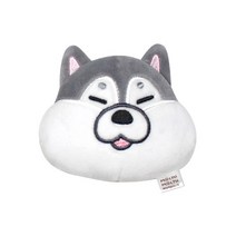 모찌모찌 애니멀 얼굴형 핫팩 인형 허스키, 9cm, 혼합색상