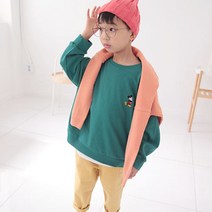 아동용 미키자수 기본맨투맨