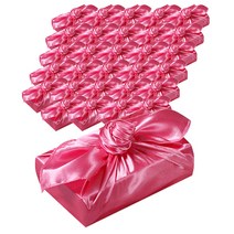 통샵 공단 보자기 45 × 45 cm, 꽃분홍, 30개