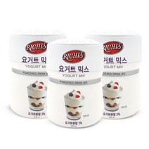 (주)동서 리치스 요거트 믹스, 520g, 1개입, 3개