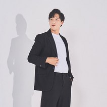 빅사이즈클럽 남성용 AM 플리츠 자켓