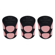 폼텍 마이 스티커 도트 25mm 1롤, 10 BABY PINK, 3개