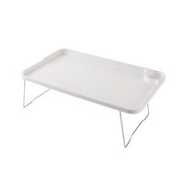 윰스 침대 다리 접이식 테이블 화이트 1개