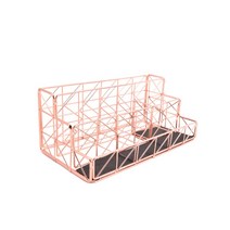 계단식 다용도 책상 정리함, 로즈골드
