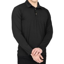 엑스트라스포티 남성용 굿맨 데일리 스트라이프 카라 긴팔 티셔츠 AF0EY2LT054M