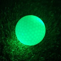 LED 발광 골프공, 1세트, 그린