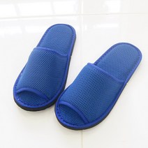 바이데코 컬러풀 베이직 메쉬 실내화 2p, 블루, 2개